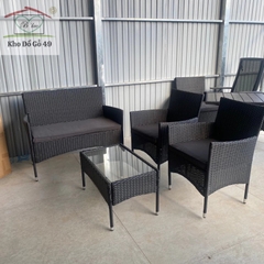 Bộ Sofa Sân Vườn Giả Mây - Patio Sofa Hàng Xuất Châu Âu