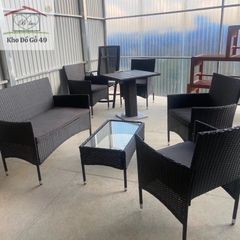 Bộ Sofa Sân Vườn Giả Mây - Patio Sofa Hàng Xuất Châu Âu