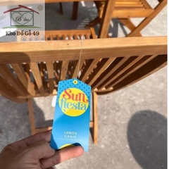 GHẾ ĂN, GHẾ GỖ XẾP SUN FIESTA TRONG NHÀ VÀ NGOÀI TRỜI