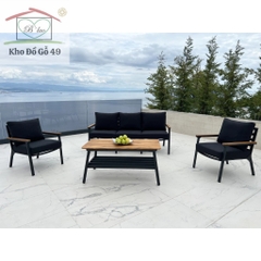 Bộ Sofa Zurich 4 Món bằng nhôm cao cấp – Thiết Kế Đẳng Cấp, Giá Xả Kho Cực Sốc