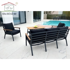 Bộ Sofa Zurich 4 Món bằng nhôm cao cấp – Thiết Kế Đẳng Cấp, Giá Xả Kho Cực Sốc