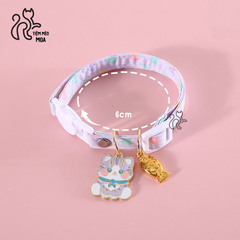 Vòng cổ 2 tag dễ thương cho mèo - Tiệm Mèo Moa