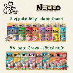 [ĐỦ VỊ] Pate Nekko cho mèo trưởng thành 70gram - Thức ăn cho mèo - Tiệm Mèo Moa