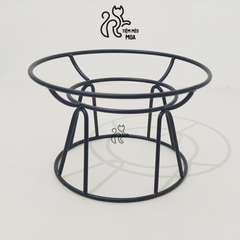 Dĩa ăn bằng sứ có đế rời chống gù cho thú cưng - Tiệm Mèo Moa