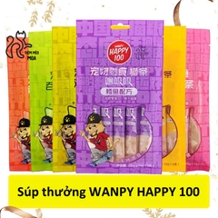 Súp thưởng WANPY HAPPY 100 cho mèo 5 thanh  - Tiệm Mèo Moa