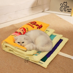 Thảm nằm truyện tranh cho thú cưng - Tiệm Mèo Moa