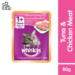 [Vị MỚI] Pate Whiskas - Sốt Pate cho mèo trưởng thành 80gram - Tiệm Mèo Moa