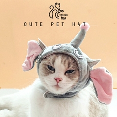 Nón hóa trang giữ ấm cho thú cưng - Nón cho thú cưng - Tiệm Mèo Moa