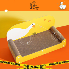 Sofa cào móng VỊT VÀNG cho mèo - Giường nằm cào móng/ Đồ chơi cho mèo - Tiệm Mèo Moa