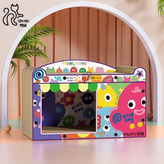 Bàn cào móng cartoon vui nhộn cho mèo - Đồ chơi cho mèo - Tiệm Mèo Moa