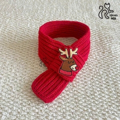 [NOEL 4] Khăn quàng cổ noel đỏ cho thú cưng - Phụ kiện đeo cổ - Tiệm Mèo Moa