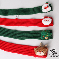 Khăn quàng cổ noel - Phụ kiện giữ ấm cho thú cưng - Tiệm Mèo Moa
