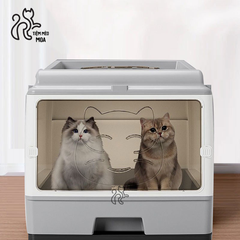 Nhà vệ sinh kín cho mèo - Phụ kiện cho mèo - Tiệm Mèo Moa