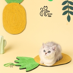 🌵[CÓ SẴN] Cào móng Sisal / thừng mềm - Bàn cào treo tường/ dán dính🌵- Tiệm Mèo Moa