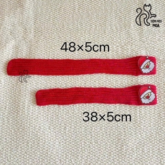 [NOEL 4] Khăn quàng cổ noel đỏ cho thú cưng - Phụ kiện đeo cổ - Tiệm Mèo Moa