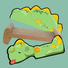 [TỰ LẮP] Cào móng giường nằm bé Khủng Long - Tiệm Mèo Moa