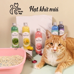 Hạt khử mùi cát vệ sinh mèo - 5 mùi - Tiệm Mèo Moa
