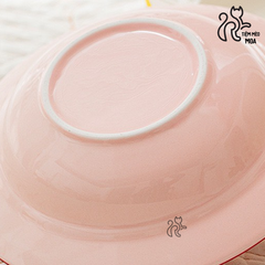 Dĩa sứ sâu lòng đựng thức ăn cho thú cưng - Dĩa ăn cho thú cưng - Tiệm Mèo Moa