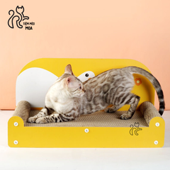 Sofa cào móng VỊT VÀNG cho mèo - Giường nằm cào móng/ Đồ chơi cho mèo - Tiệm Mèo Moa