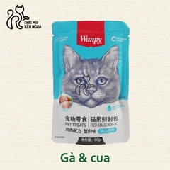 Pate Wanpy đủ vị 80 gram - Pate cho mèo - Tiệm Mèo Moa