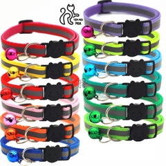 Vòng cổ phản quang cho mèo - Tiệm Mèo Moa