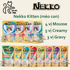 [VỊ MỚI] Pate thức ăn cho mèo - Pate Nekko Kitten 70gram - Tiệm Mèo Moa