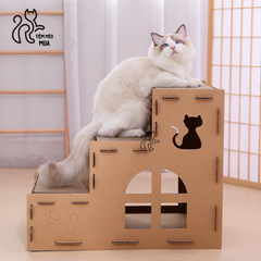 Cào móng bậc thang cho mèo - Đồ chơi cào móng cho mèo - Tiêm Mèo Moa