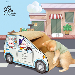 Xe SUV - cào móng - Đồ chơi cho mèo - Tiệm Mèo Moa