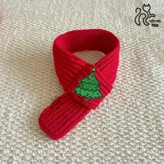 [NOEL 4] Khăn quàng cổ noel đỏ cho thú cưng - Phụ kiện đeo cổ - Tiệm Mèo Moa