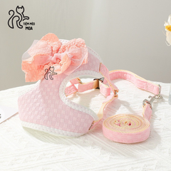 Yếm dắt pastel nơ xinh cho thú cưng - Tiệm Mèo Moa