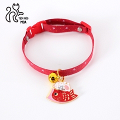 Vòng cổ phong cách Nhật Bản dễ thương cho mèo - Tiệm Mèo Moa