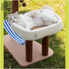 Cattree cây dừa mùa hè có võng - Tiệm Mèo Moa