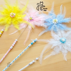 Câu mèo bông tuyết - Đồ chơi cho mèo - Tiệm Mèo Moa