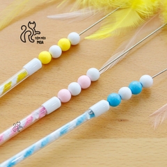 Câu mèo bông tuyết - Đồ chơi cho mèo - Tiệm Mèo Moa