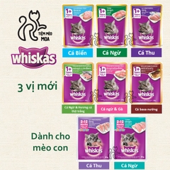 [Vị MỚI] Pate Whiskas - Sốt Pate cho mèo trưởng thành 80gram - Tiệm Mèo Moa