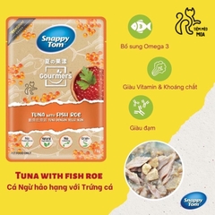 Pate Snappy tom trái cây cho mèo sành ăn gói 70gram - Tiệm Mèo Moa