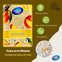 Pate Snappy tom trái cây cho mèo sành ăn gói 70gram - Tiệm Mèo Moa