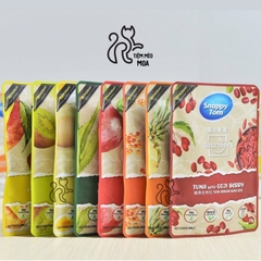 Pate Snappy tom trái cây cho mèo sành ăn gói 70gram - Tiệm Mèo Moa
