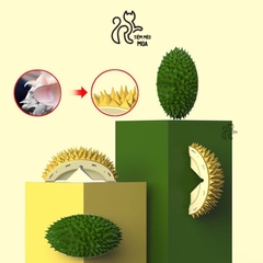 Sầu riêng chải lông/ cạ massage cho mèo - Đồ chơi cho mèo - Tiệm Mèo Moa