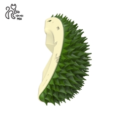 Sầu riêng chải lông/ cạ massage cho mèo - Đồ chơi cho mèo - Tiệm Mèo Moa