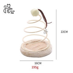 Dĩa lò xo cho mèo - Đồ chơi cho mèo - Tiệm Mèo Moa