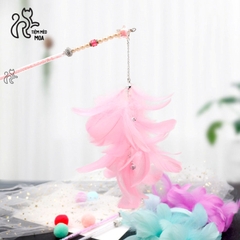 Câu mèo lông vũ nhiều tầng - Tiệm Mèo Moa