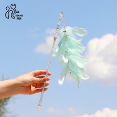 Câu mèo lông vũ nhiều tầng - Tiệm Mèo Moa