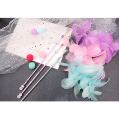 Câu mèo lông vũ nhiều tầng - Tiệm Mèo Moa