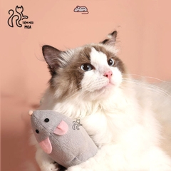 Chuột bông catnip SIÊU MẬP cho mèo - Tiệm Mèo Moa