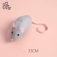 Chuột bông catnip SIÊU MẬP cho mèo - Tiệm Mèo Moa