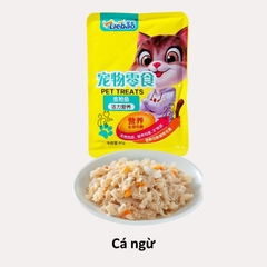 Pate Liaobao thịt thật cho mèo 70 gram - Pate sóc vàng cho mèo - Tiệm Mèo Moa
