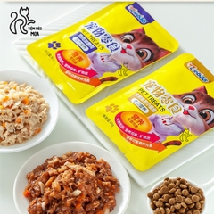 Pate Liaobao thịt thật cho mèo 70 gram - Pate sóc vàng cho mèo - Tiệm Mèo Moa