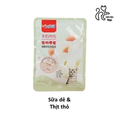 Pate sữa dê Liebao 70gram - Pate sốt cho mèo - Tiệm Mèo Moa
