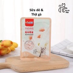 Pate sữa dê Liebao 70gram - Pate sốt cho mèo - Tiệm Mèo Moa